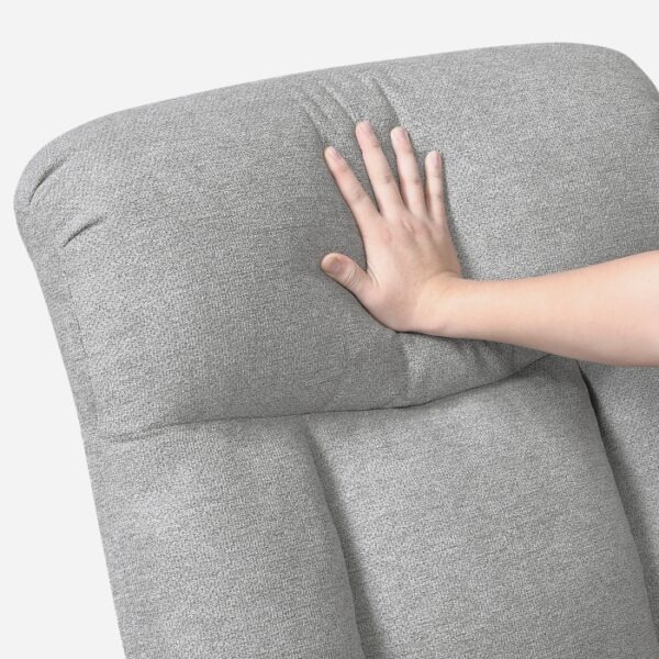 8440GRY-3 Double Reclining Sofa