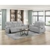 8440GRY-3 Double Reclining Sofa