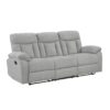 8440GRY-3 Double Reclining Sofa