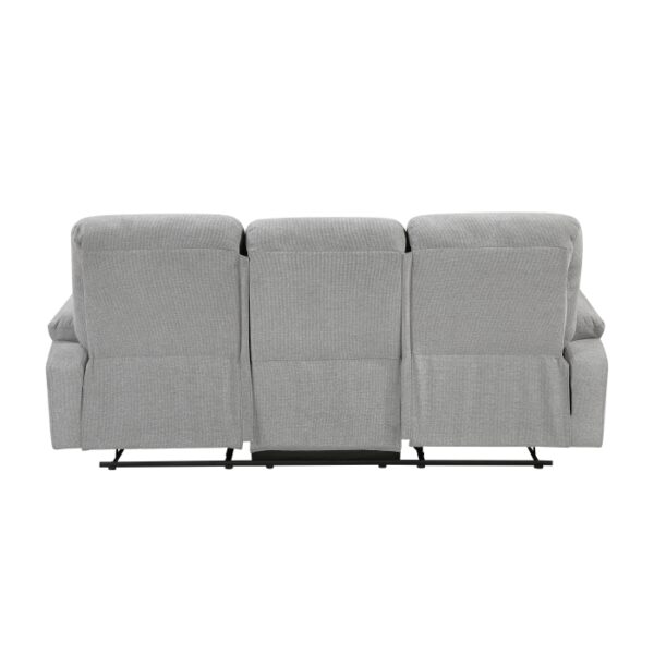 8440GRY-3 Double Reclining Sofa