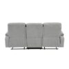 8440GRY Seating-Jules Collection 2pc Set: Sofa, Love