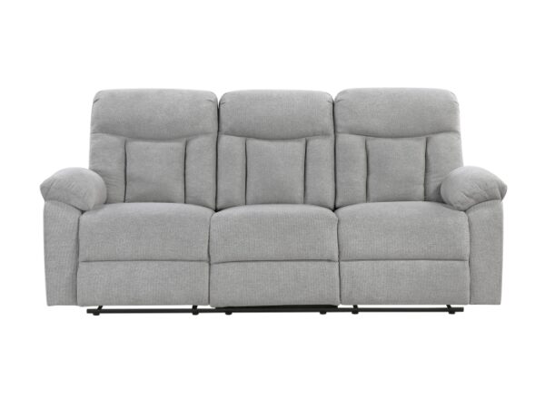 8440GRY-3 Double Reclining Sofa