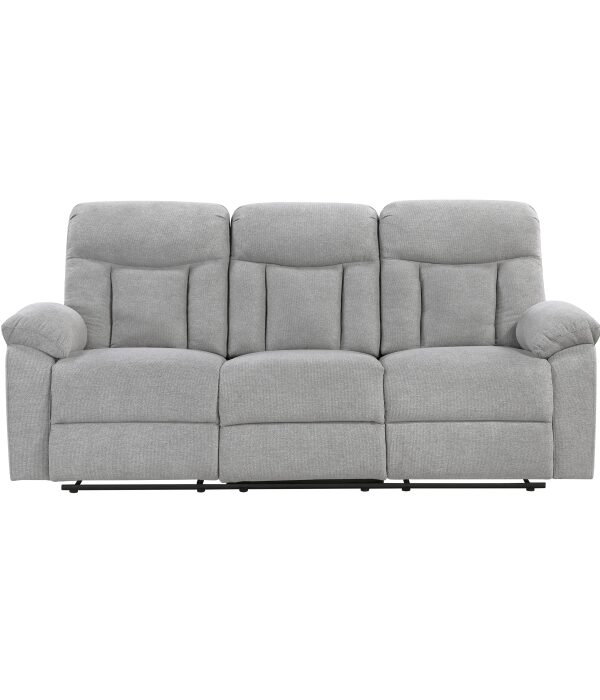 8440GRY-3 Double Reclining Sofa