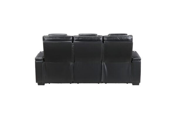8449BK Seating- Collection 2pc Set: Sofa, Love (Power)