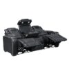 8449BK-3PWHM Power Double Reclining Sofa ...