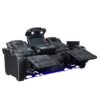 8449BK-3PWHM Power Double Reclining Sofa ...