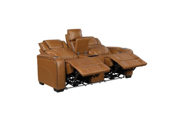 8449BR Seating- Collection 2pc Set: Sofa, Love (Power)