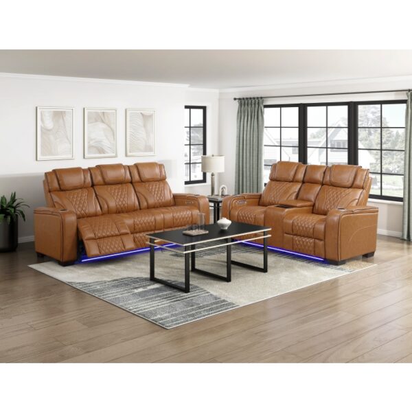8449BR-3PWHM Power Double Reclining Sofa ...