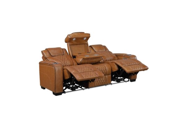 8449BR Seating- Collection 2pc Set: Sofa, Love (Power)