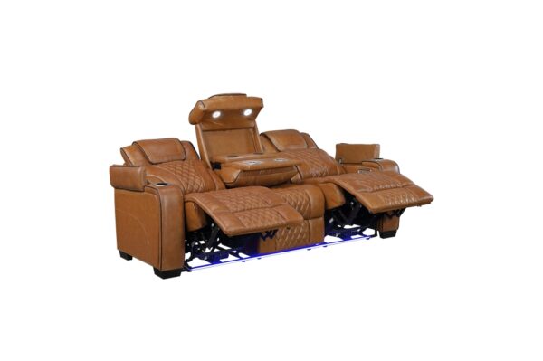 8449BR Seating- Collection 2pc Set: Sofa, Love (Power)