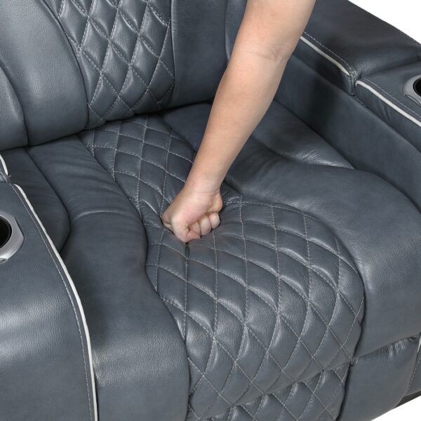 8449BU-3PWHM Power Double Reclining Sofa ...