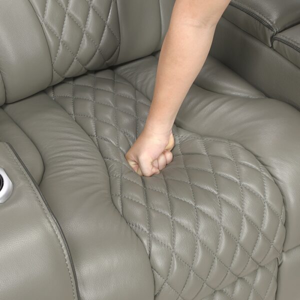 8449GY-3PWHM Power Double Reclining Sofa ...