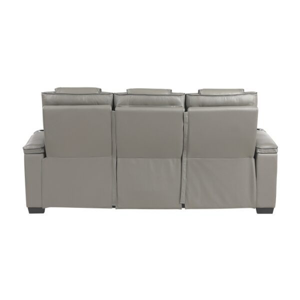 8449GY-3PWHM Power Double Reclining Sofa ...