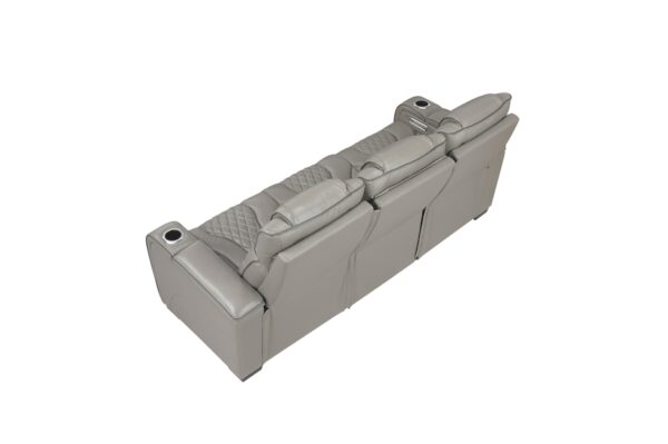 8449GY Seating- Collection 2pc Set: Sofa, Love (Power)