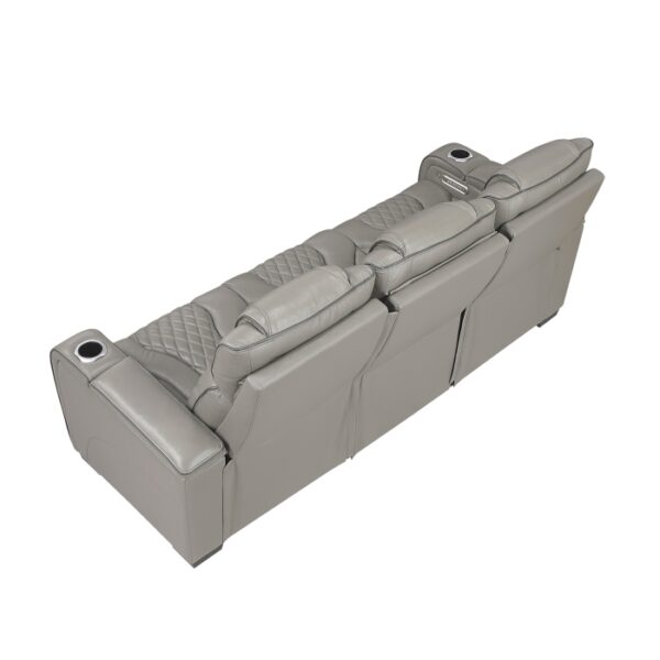 8449GY-3PWHM Power Double Reclining Sofa ...
