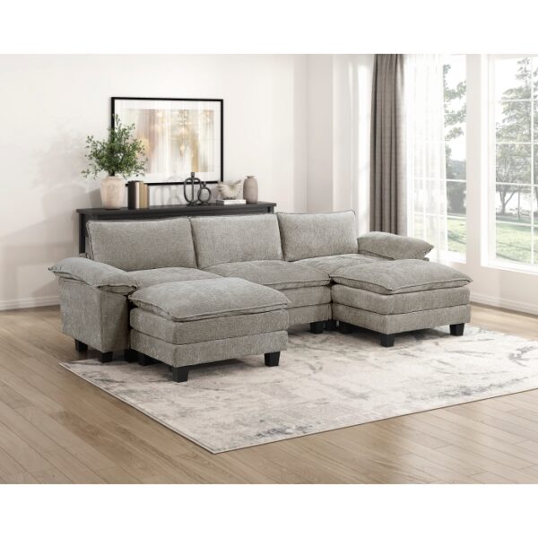 8450PWT*53AC2OT 5-Piece Modular Sectional wi...