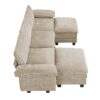 8450TPE*53AC2OT 5-Piece Modular Sectional wi...