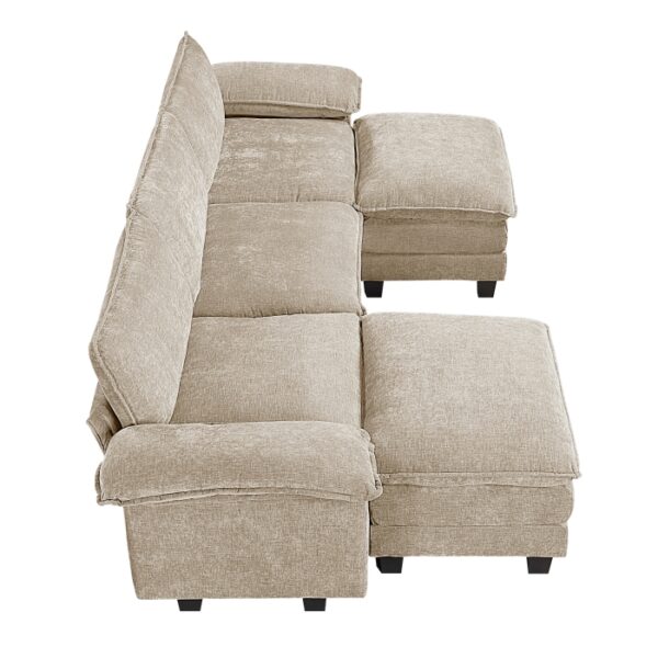 8450TPE*53AC2OT 5-Piece Modular Sectional wi...