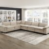 8450TPE Seating-Dublin Collection 6-Piece Modular Sectional wi...