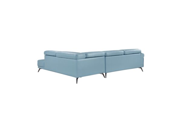 8456BUE Seating-Giselle Collection 2-Piece Sectional with Right...