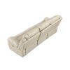 8457BEG-3PW Power Double Reclining Sofa ...