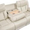 8457BEG-3PW Power Double Reclining Sofa ...