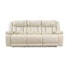 8457BEG Seating-Huron Collection 2pc Set: Sofa, Love (Power)