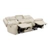 8457BEG Seating-Huron Collection 2pc Set: Sofa, Love (Power)