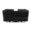 8457BLK Seating-Huron Collection 2pc Set: Sofa, Love (Power)