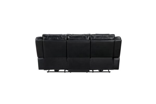 8457BLK Seating-Huron Collection 2pc Set: Sofa, Love (Power)