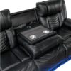 8457BLK Seating-Huron Collection 2pc Set: Sofa, Love (Power)