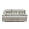 8457GRY Seating-Huron Collection 2pc Set: Sofa, Love (Power)