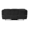 8516BK-3 Double Reclining Sofa with C...