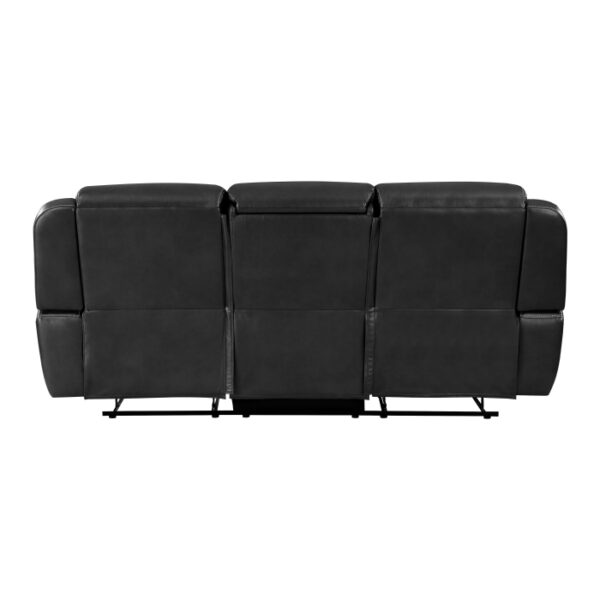 8516BK-3 Double Reclining Sofa with C...
