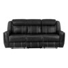 8516BK Seating-Littleton Collection 2pc Set: Sofa, Love