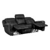 8516BK-3 Double Reclining Sofa with C...