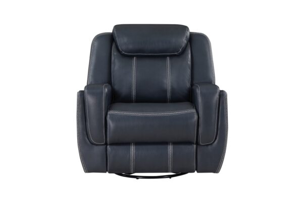 8516BU Seating-Littleton Collection 2pc Set: Sofa, Love