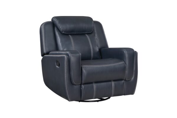 8516BU Seating-Littleton Collection 2pc Set: Sofa, Love