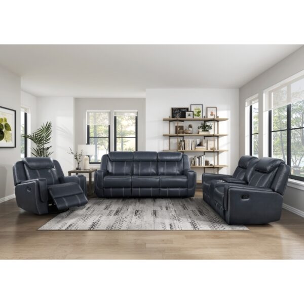 8516BU-3 Double Reclining Sofa with C...