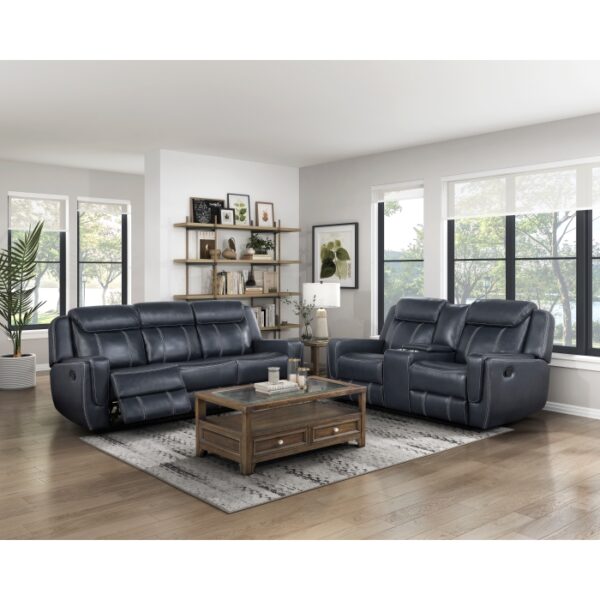 8516BU-3 Double Reclining Sofa with C...