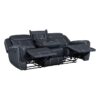 8516BU Seating-Littleton Collection 2pc Set: Sofa, Love