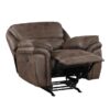 8517BRW Seating-Proctor Collection 2pc Set: Sofa, Love