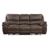 8517BRW-3 Double Reclining Sofa