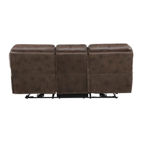 8517BRW-3 Double Reclining Sofa