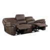 8517BRW-3 Double Reclining Sofa