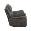 8517GRY-PW Seating-Proctor Collection 2pc Set: Sofa, Love (Power)