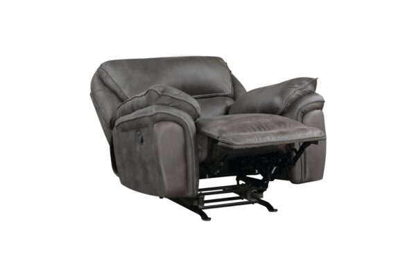 8517GRY Seating-Proctor Collection 2pc Set: Sofa, Love