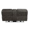 8517GRY-PW Seating-Proctor Collection 2pc Set: Sofa, Love (Power)