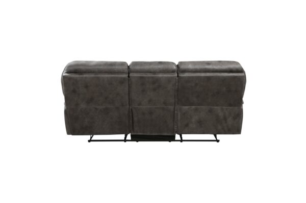 8517GRY Seating-Proctor Collection 2pc Set: Sofa, Love
