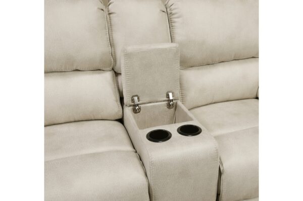 8517PWT-PW Seating-Proctor Collection 2pc Set: Sofa, Love (Power)